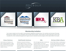 Tablet Screenshot of feigroupportal.com